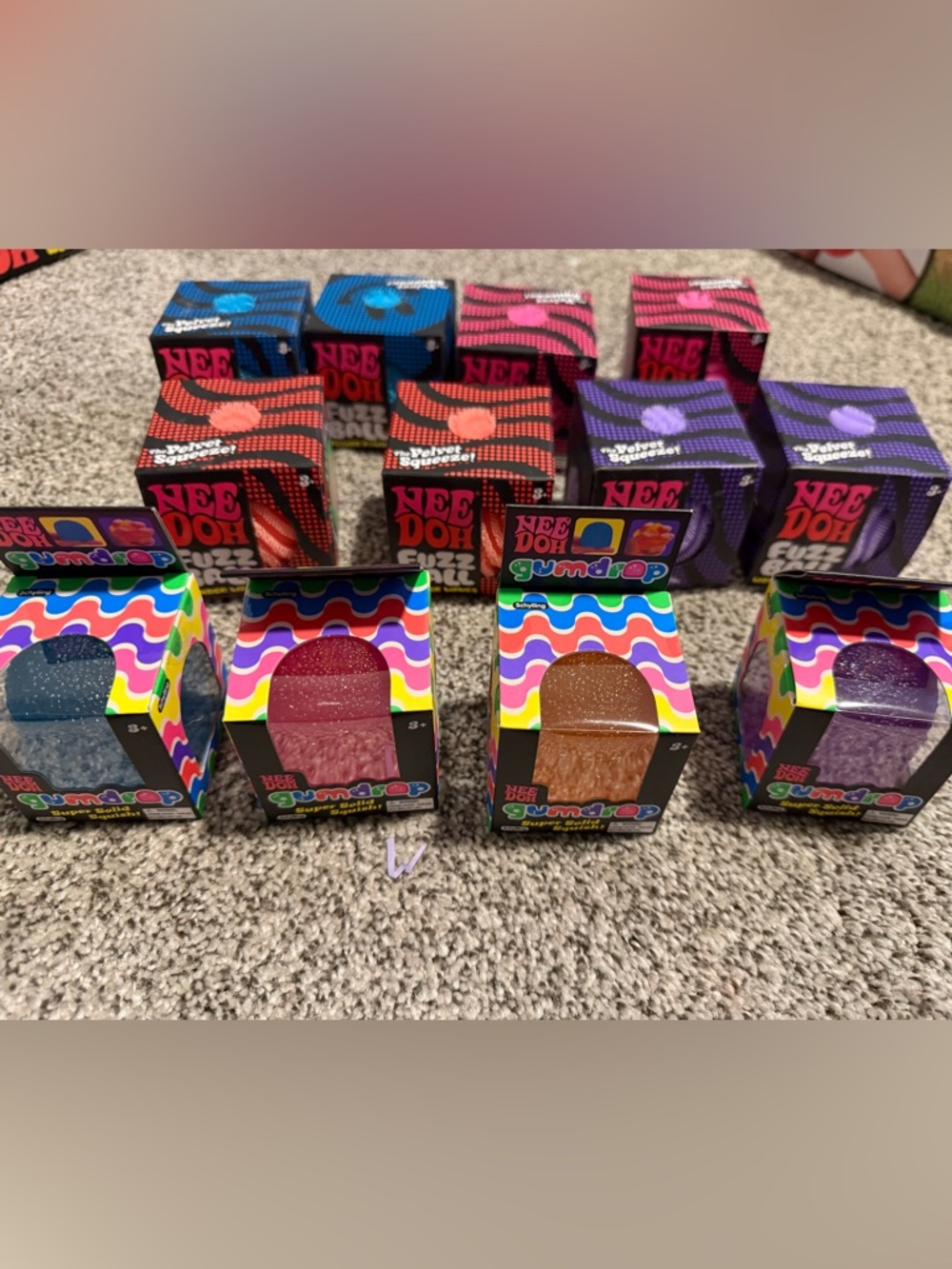 NeeDoh Gumdrop and. Fuzz Balls